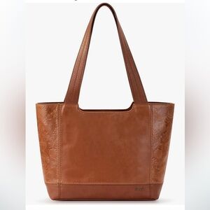 Brown Leather Tote Bag